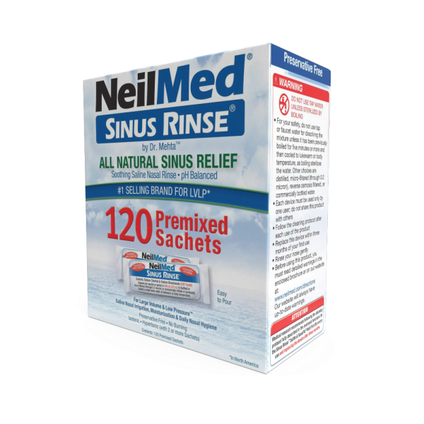 Sinus Rinse Neilmed vrečke za pripravo izotonične raztopine