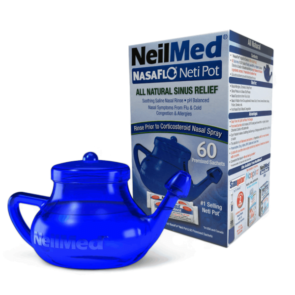 NasaFlo NetiPot sistem s plastičnim lončkom